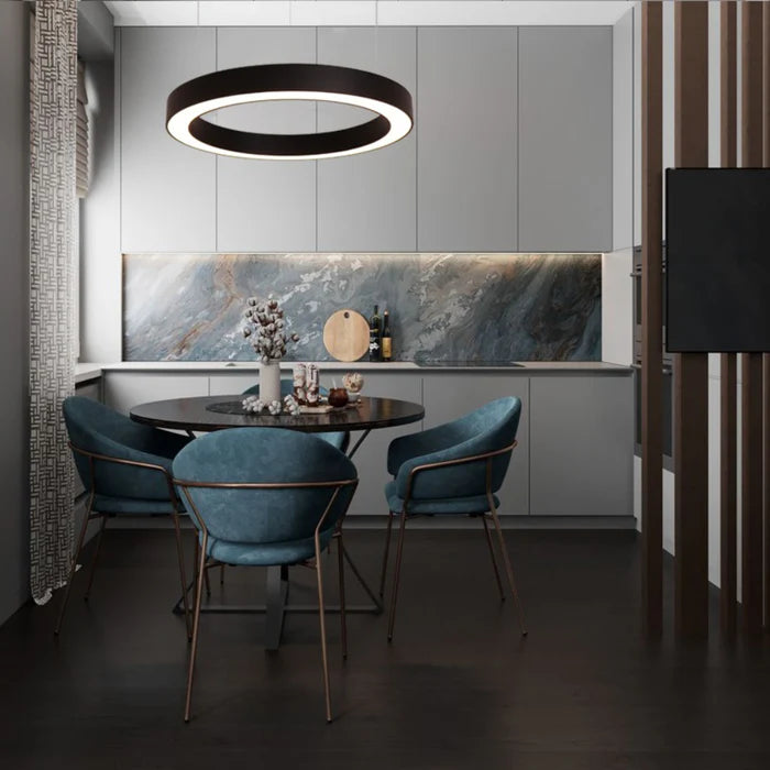 UP-CURVOR-60/90/120-BLK CURVOR 600mm,900mm,1200mm LED PENDANT