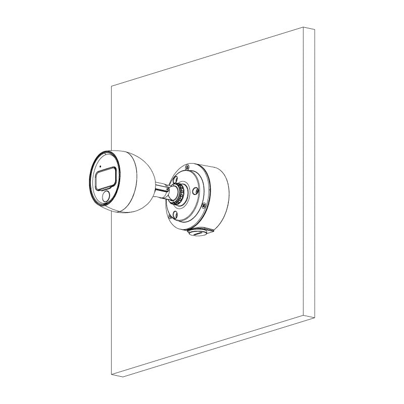 Professional Series 8.0MP WDR Fixed HDVCI Bullet (+Dual Motion Detection)