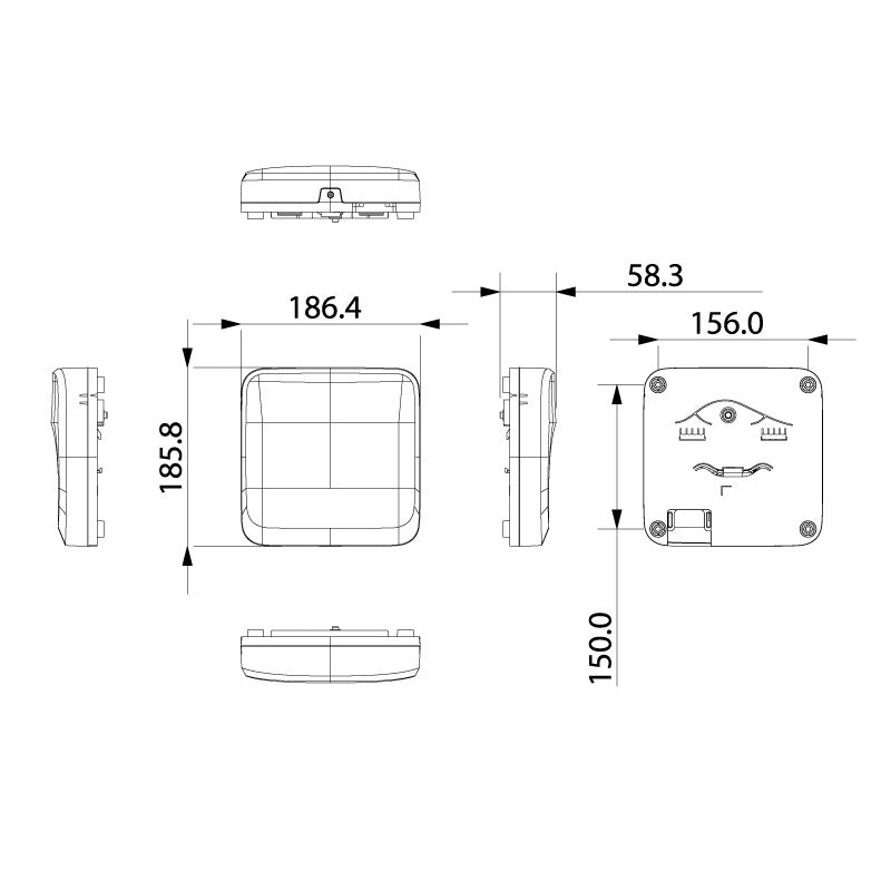 VIP Vision 2-Door Web Access Controller Module