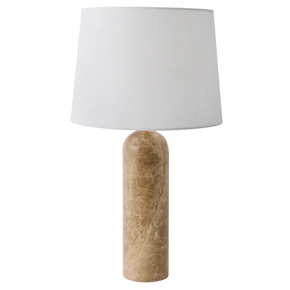 Westmont Marble Table Lamp - Moscato Beige