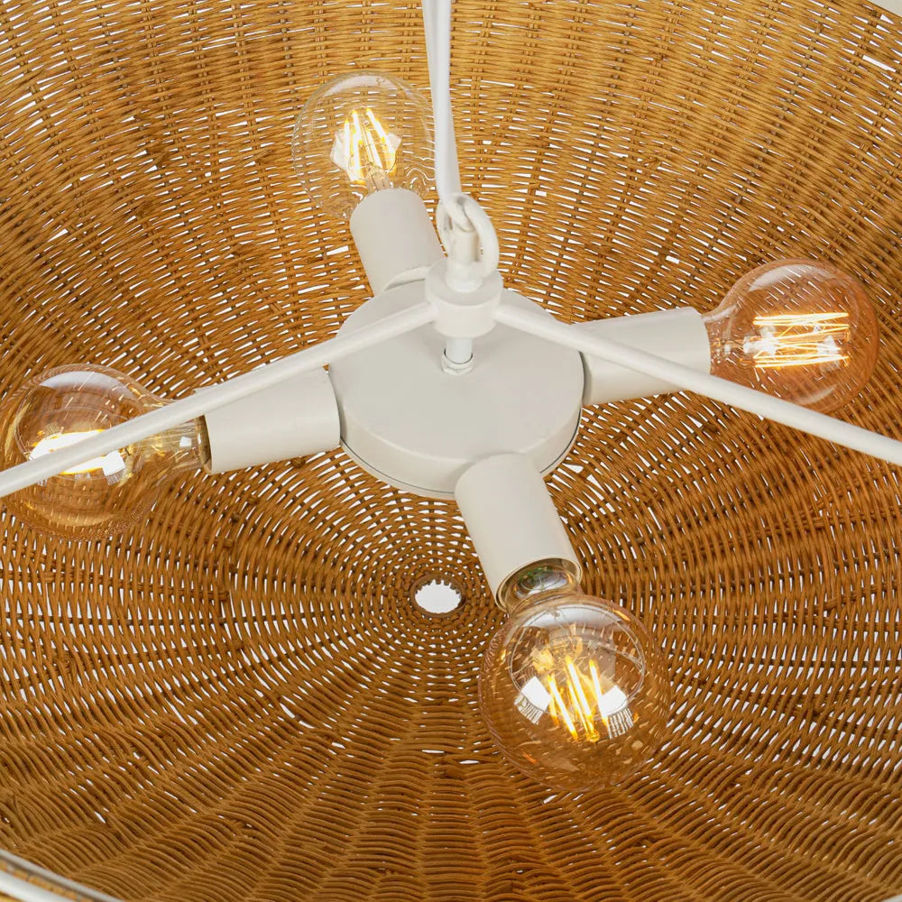 Cali Rattan Pendant - Natural