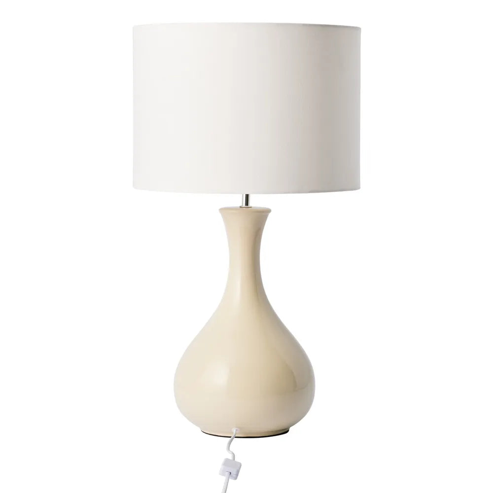Phoebe Table Lamp - White