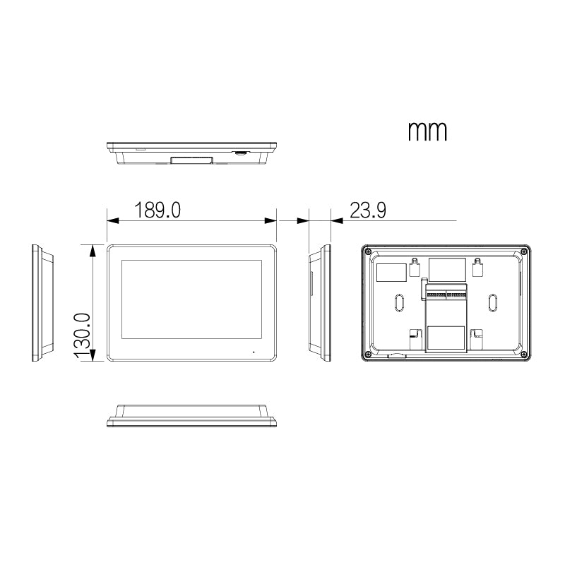 VIP Vision | 2-Wire H-Series WiFi Intercom Monitor
