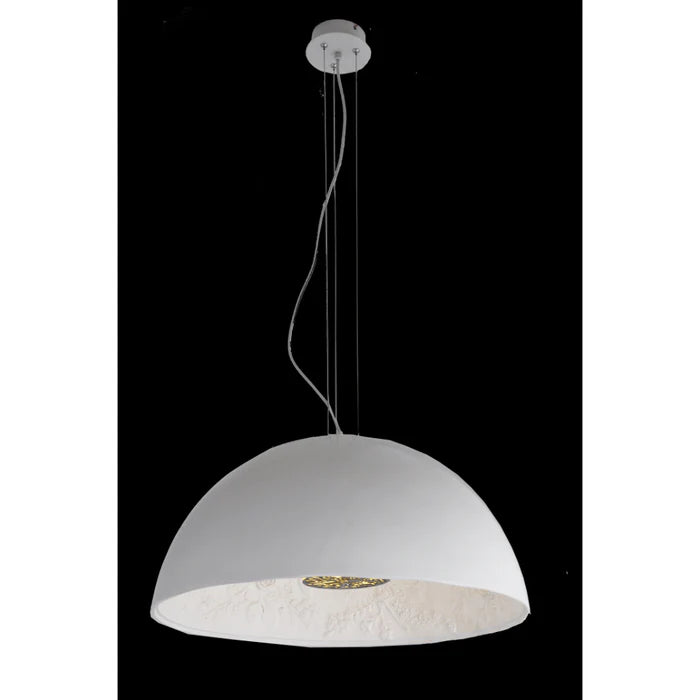 UP-SPACE-WH/BLK-XS SPACE Plaster Pendant