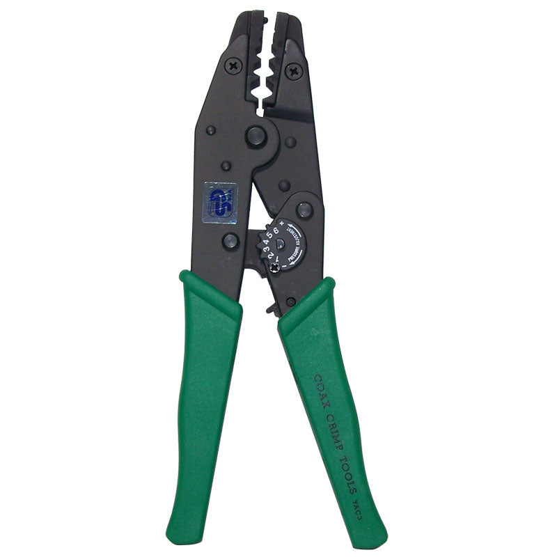 Coaxial Connector Cable Crimping Tool with 5 Jaws