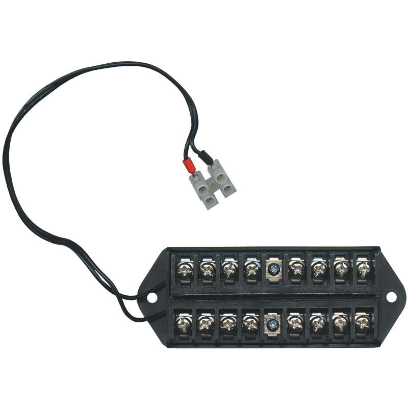 Connector Strip with Screw Terminals for Distributing Power to Cameras