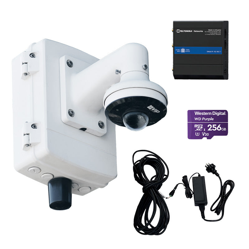 12VDC 4G Mini PTZ CCTV Surveillance Camera for Private Poles